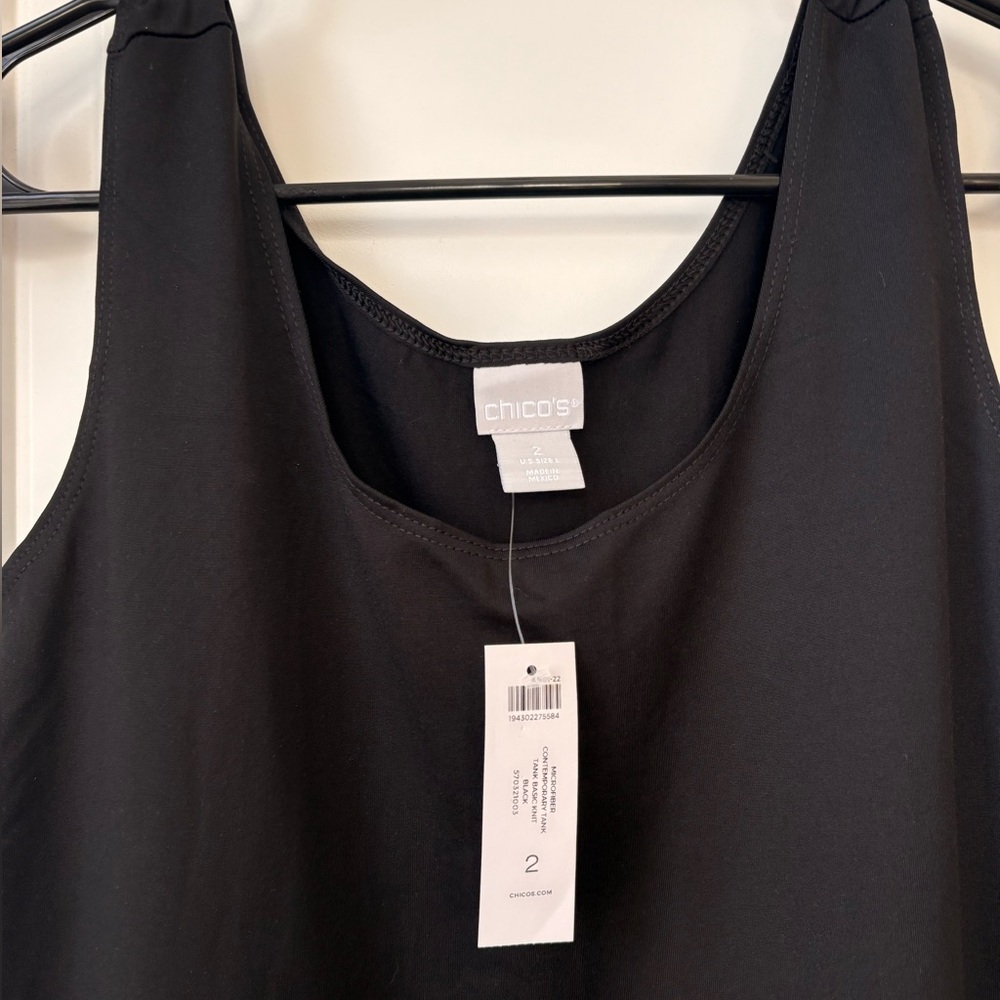 Chico's Classic Black Tank Top - Picture 3 of 3